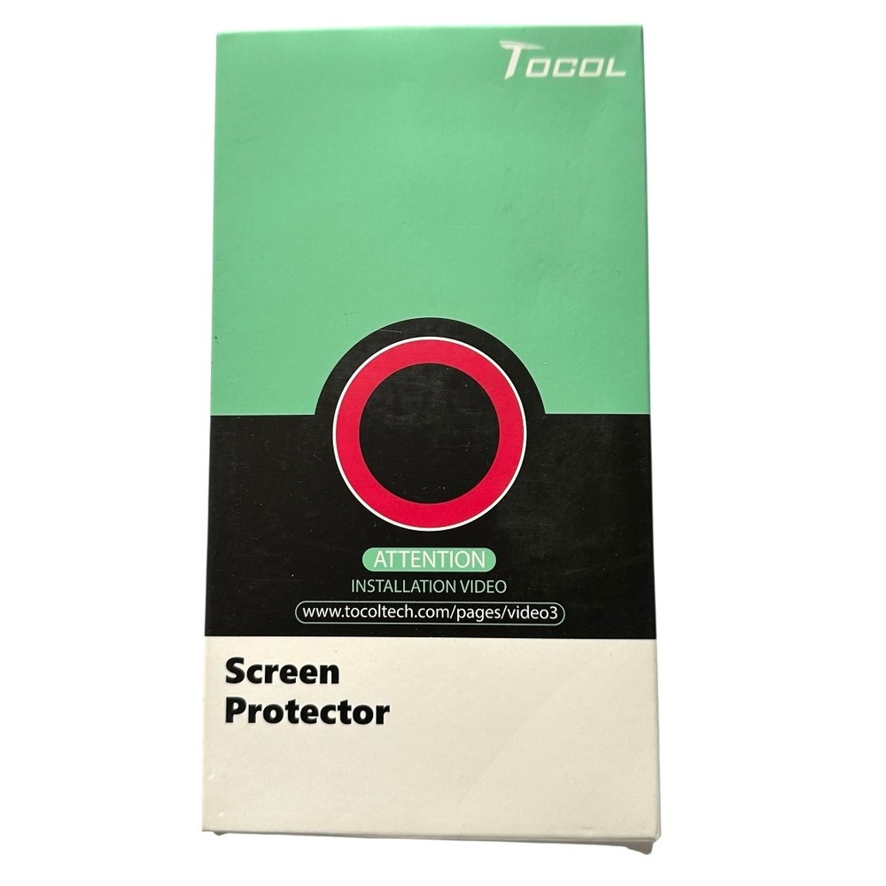 New Tocol For Galaxy S Ultra 2022 Screen Protector TPU Film Black 2+2 Pack